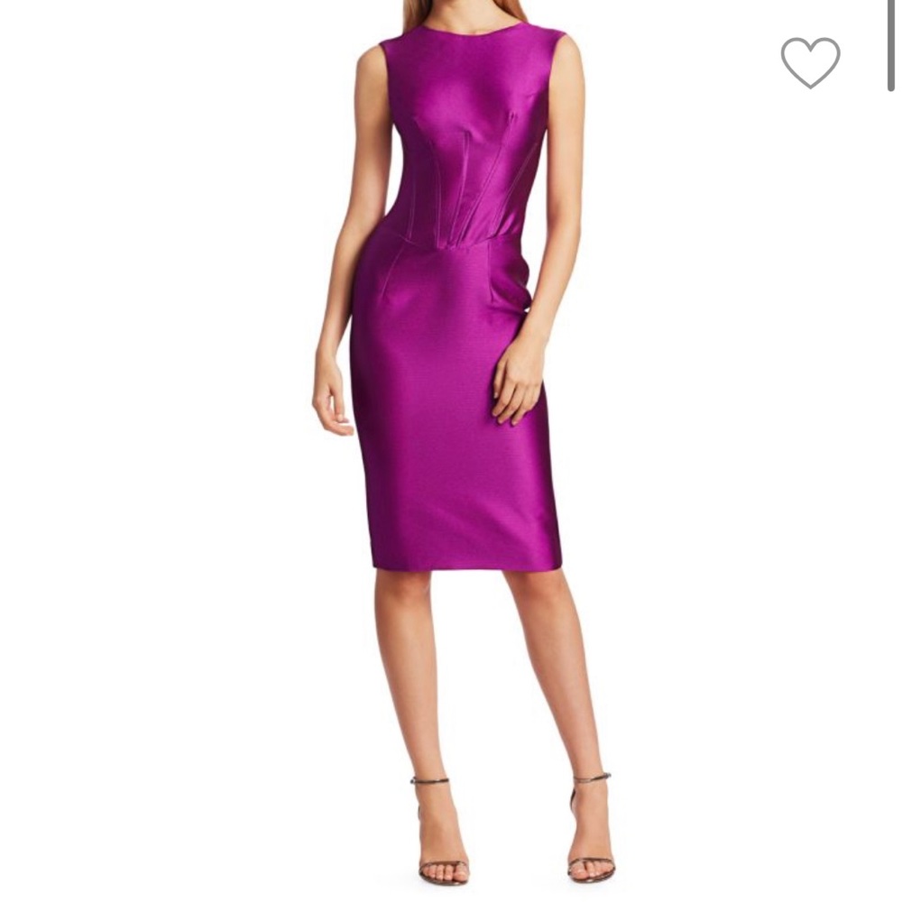 Gustavo Cadile corset dress (Magenta color)